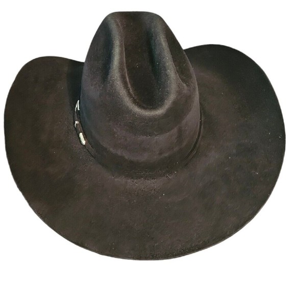 Chapeau Cowboy Resistol Diamond – Castor 25X, Fer à Cheval, Taille 7 Long Ovale, Occasion USA